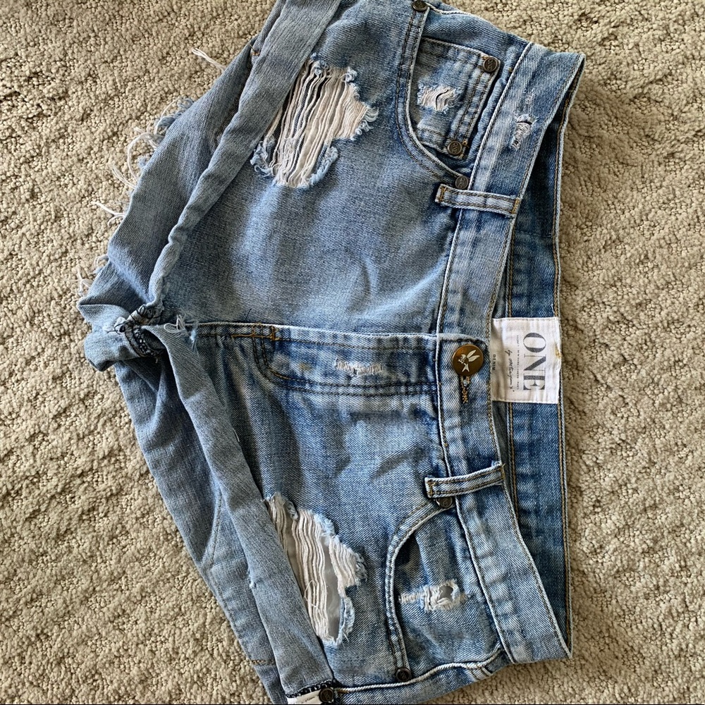 One teaspoon baggies shorts size 28
